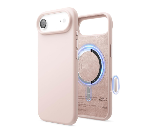 Elago Magsafe Silicon Case do iPhone 17 AIR Light Pink - 1360520 - zdjęcie
